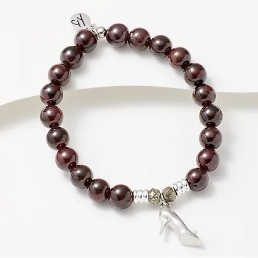 T.Jazelle x Jane Treacy Gemstone Bracelet Bracelet, take the step small - Picture 2 of 5